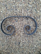 Wrought iron scrolls
