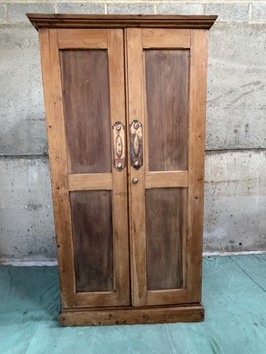 Victorian antique pine door - victorian,