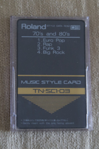 Roland sc1 and - sc1-03, 70's