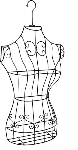 Black metal wire - wire, mannequin