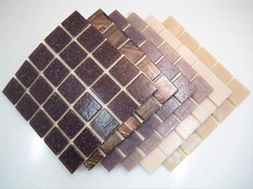 Purple blend 150 mosaic tiles - 150,