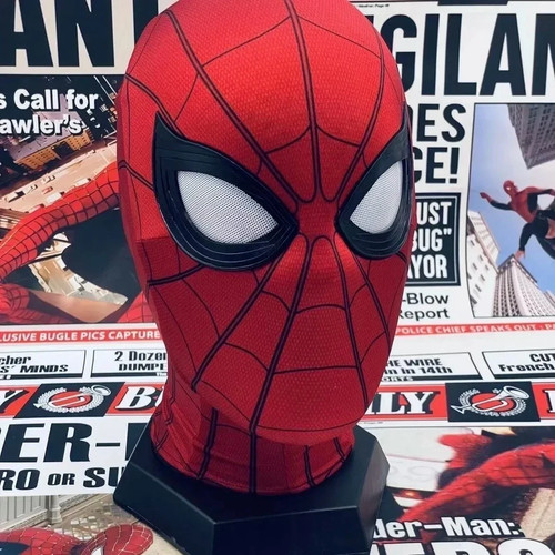 Spiderman mask eyes - spiderman, movable