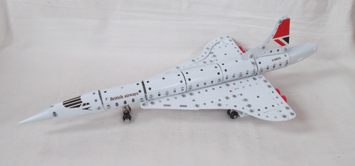 Meccano concorde bbdg metal - meccano,