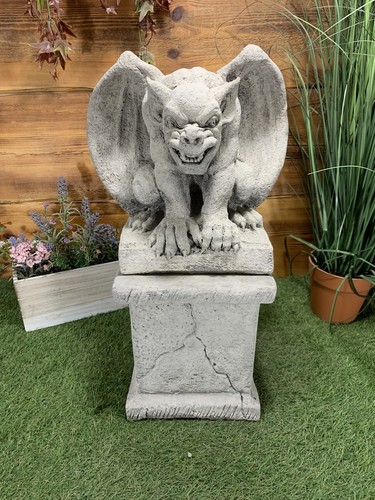 Stone garden gargoyle gremlin - gargoyle,