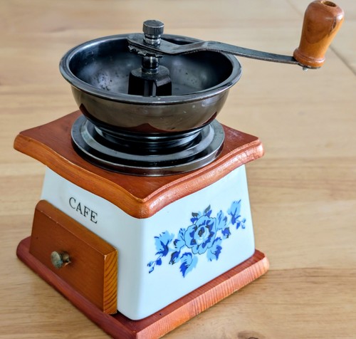 Vintage ceramic wood manual - vintage,