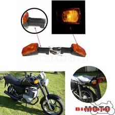 Motorcycle Plastic Amber Filaments Lamp Turn Signal Light Fit For MZ ETZ 250/251