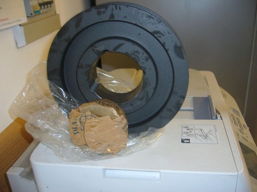 Pulley flywheel electric motor - pulley,