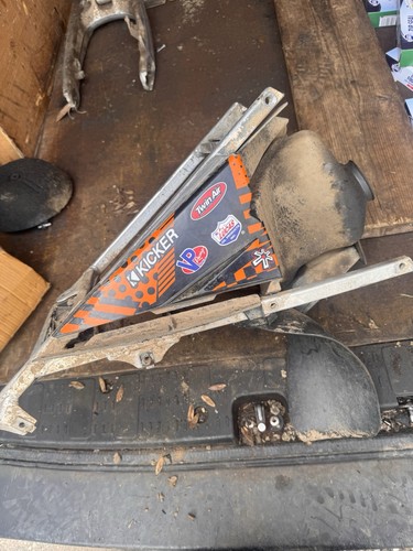 Ktm200 rear subframe - rear, 2004