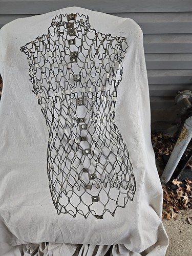 Wire dress form - wire,