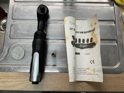 Wolf air ratchet wrench 2 - ratchet, 1/2"