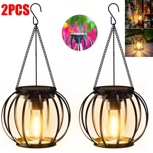 2pcs solar lanterns - solar, waterproof