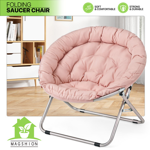 Foldable saucer chair - foldable, comfy
