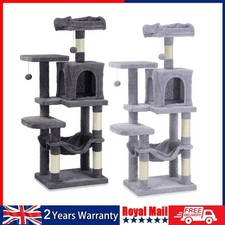 CAT TREE CLIMBING TOWER ACTIVITY CENTRE SCRATCHING POST WITH CONDO HAMMOCK LARGE
