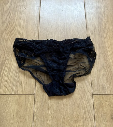 Black lace burlesque pants - black,