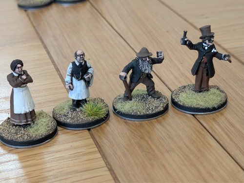 28mm wild west townsfolk - 28mm,