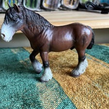 Vintage 2000 Schleich Horse Clydesdale Animal Figure Draft