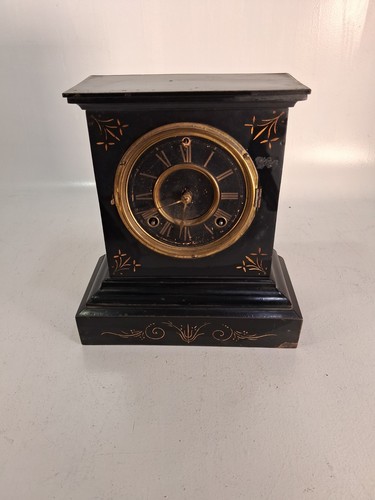 Antique steel case - steel, ansonia