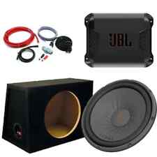 JBL CONCERT 10" Car Subwoofer & Bass Amplifier Package Deal Car Bass Kit 900W