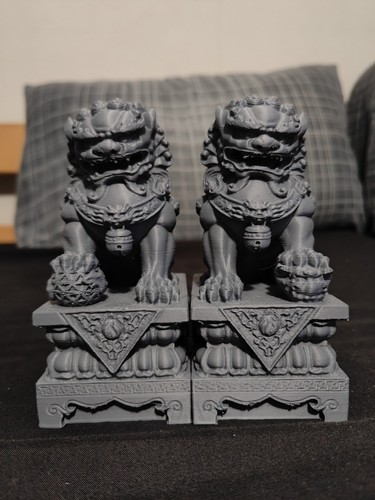 Printed foo dog - 3d,
