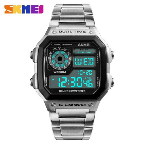 Skmei mens wristwatch dual - mens,