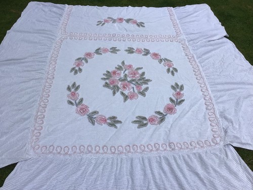 Vintage white candlewick - vintage,