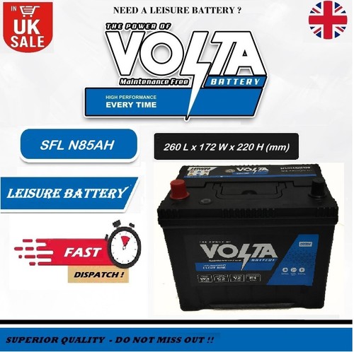 12v 85ah leisure battery - 12v, sfln