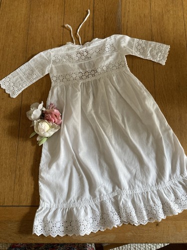 Edwardian baby christening - baby's,