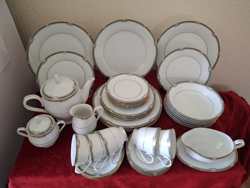 Noritake glenabbey 40pc dinner - noritake,