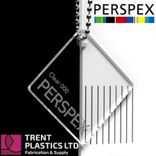 Clear Perspex Acrylic Sheet – Cut to Size Panel (Fast Dispatch UK Stock)