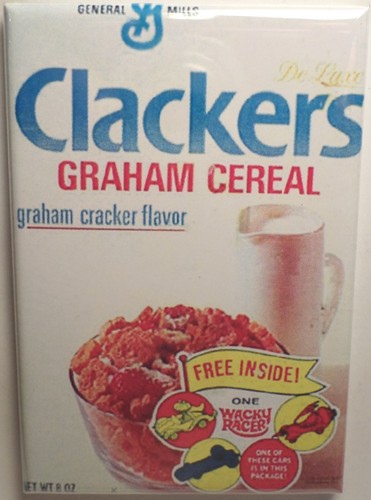 Clackers graham cereal vintage - clackers,
