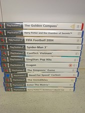 Ps2 12 Game Bundle ,Read