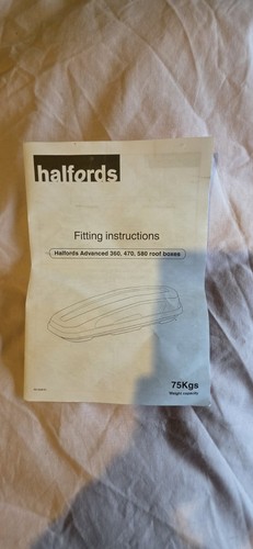 Halfords advanced 580l - advanced, black