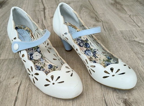 Joe browns cream and blue - joe,