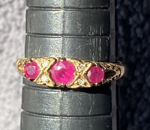 Vintage edwardian style 9ct - edwardian,