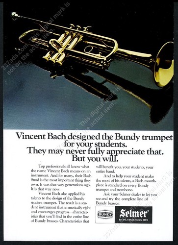 1976 selmer bundy trumpet - bundy,