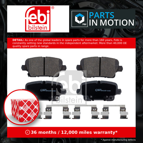 Brake pads set fits - set,