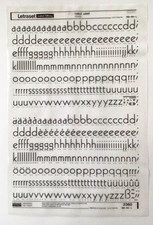 LETRASET Lettering 60pt CABLE