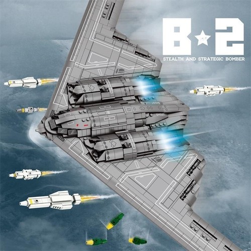 Military stealth bomber - military, b2