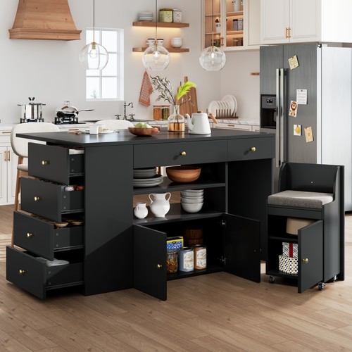 Adjustable kitchen island - adjustable,