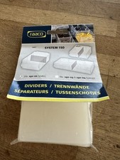 24x Replacement Raaco Storage Organiser Drawer Dividers - 87x57mm System 150-02