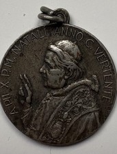 Pope Pius X Papal Medal By E