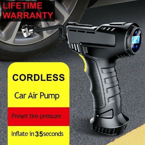 Car tyre inflator pump - car,