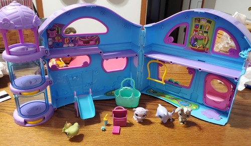 Littlest pet shop - shop, house