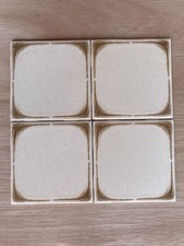 30  1970s 4-1/4” Retro Ceramic Wall Tiles Brown Pilkington Feature Kitchen