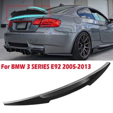REAR BOOT TRUNK SPOILER For BMW 3 SERIES E92 05-13 M4 STYLE LIP NEW WING UK