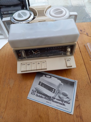 Vintage goblin radio teasmade - goblin,