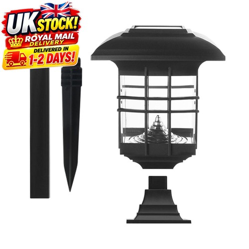 Solar fence post light - solar,