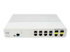 Cisco WS-C2960C-8TC-L 8-Port RJ-45 100Mbps Fast Ethernet Switch 2x RJ-45 2x SFP 