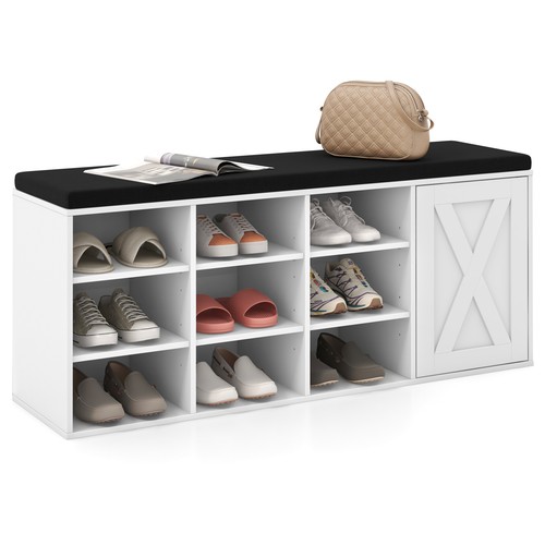 Compartments shoe bench - shoe,
