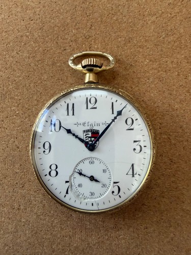 Antique working porsche - antique, logo
